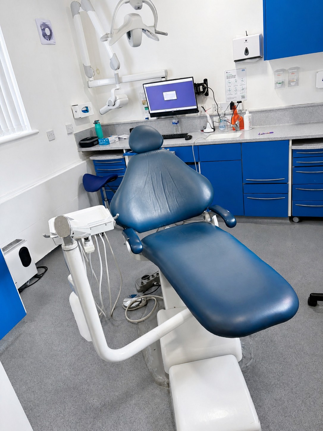 A treatment room at The Greens Dental Surgery