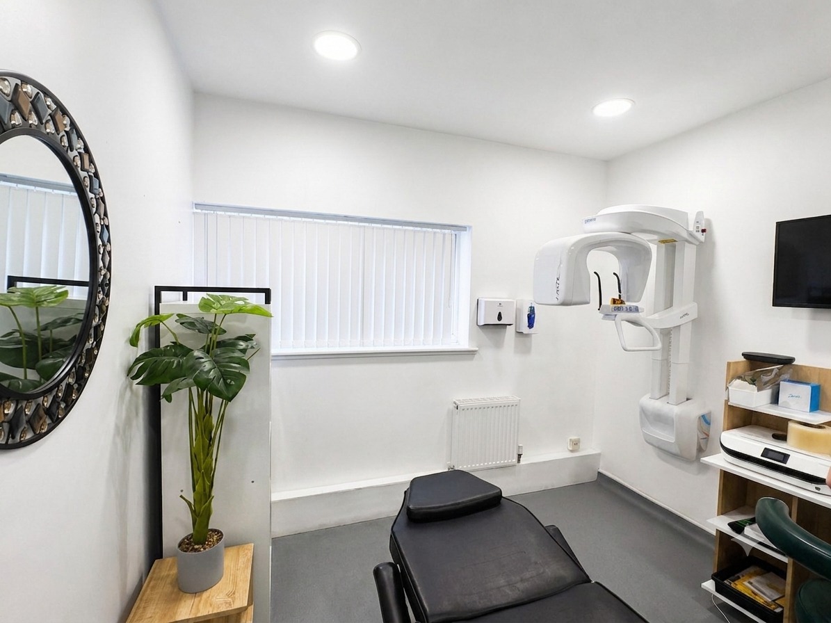 Digital X-ray and scanning room at The Greens Dental Surgery